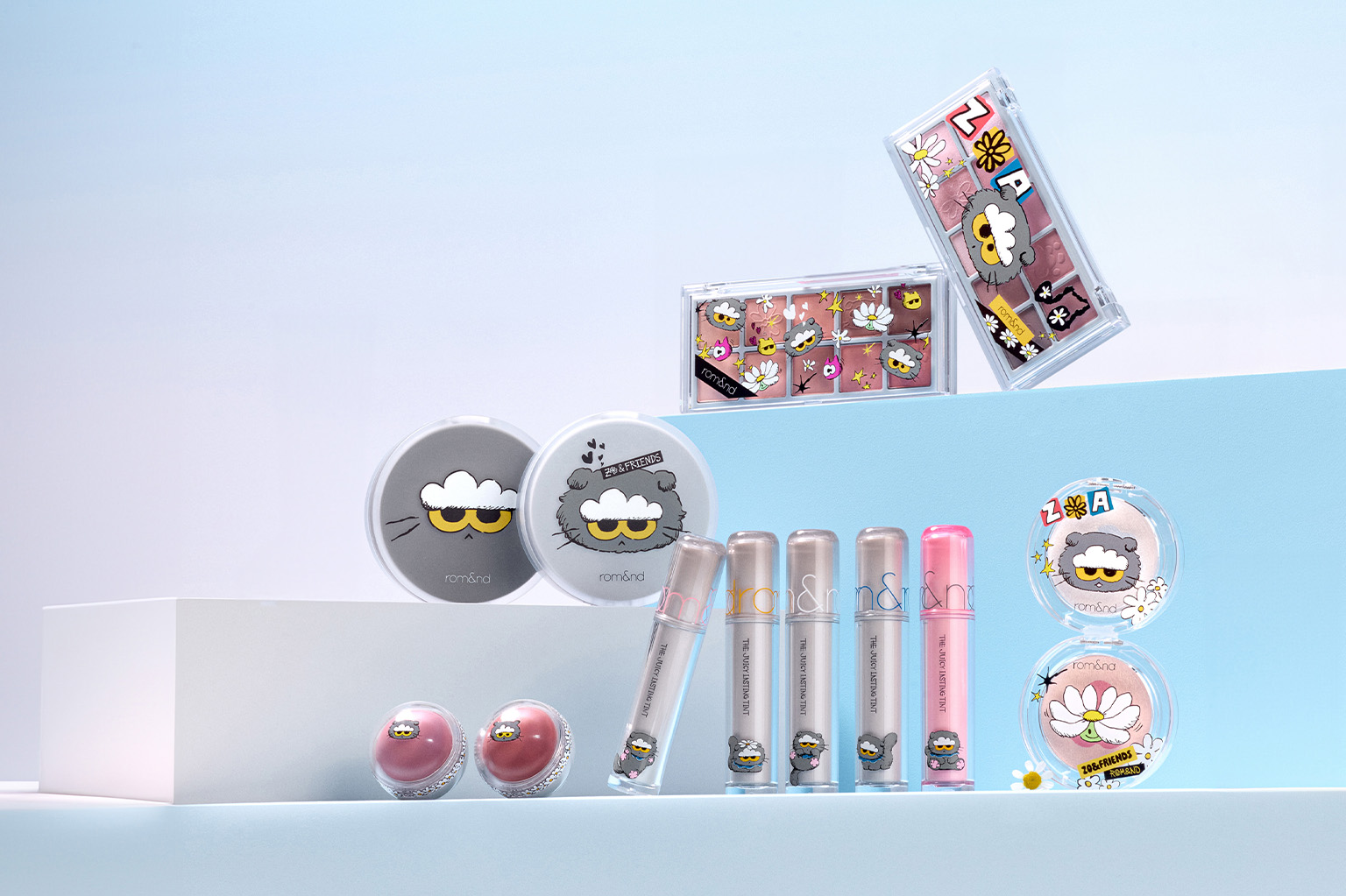 rom&nd X ZO&FRIENDS 合作系列彩妝新上市！