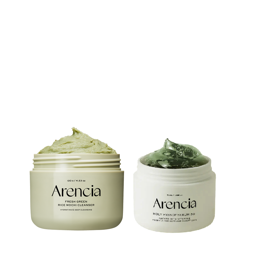 Arencia 年糕凝膠精華雙享組(凝膠+清新年糕洗)