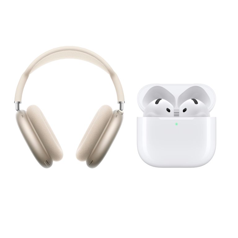 AirPods Max 星光色 (USB-C) + AirPods 4