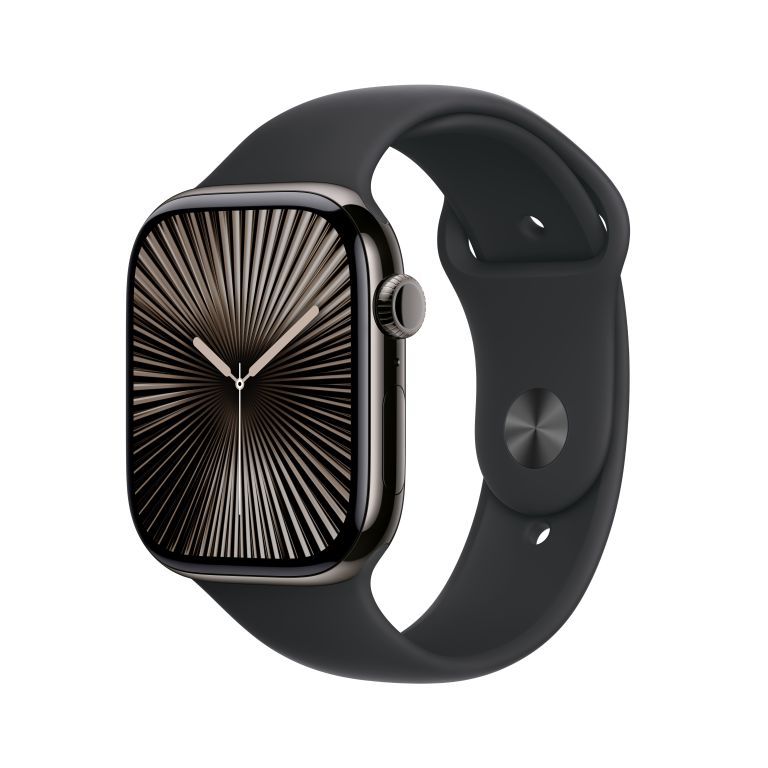Apple Watch S10 42mm 石瓦色鈦金屬配米蘭錶環 MX053