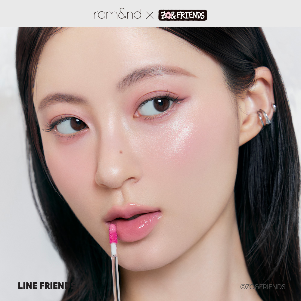 rom&nd X ZO&FRIENDS 果汁唇釉2.0 29 時令蜜果(DIY套組)｜beauty STAGE