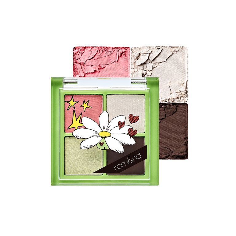 rom&amp;nd X ZO&amp;FRIENDS 勝過眼皮眼影迷你盤 Z02 雛菊泡泡