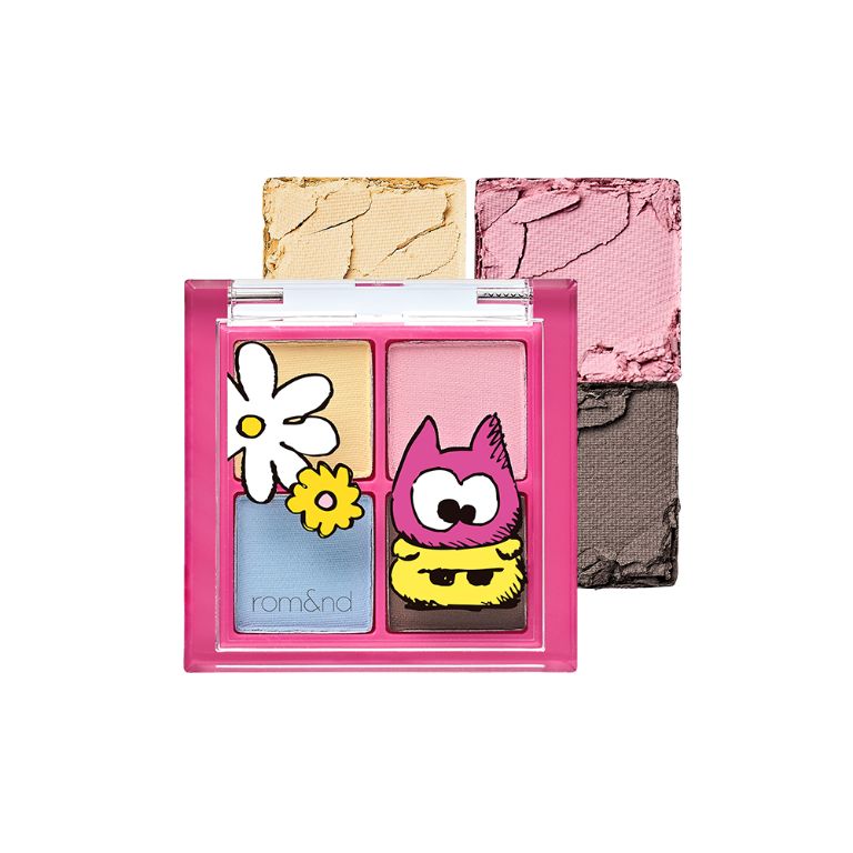 rom&amp;nd X ZO&amp;FRIENDS 勝過眼皮眼影迷你盤 Z01 雲貓喵喵