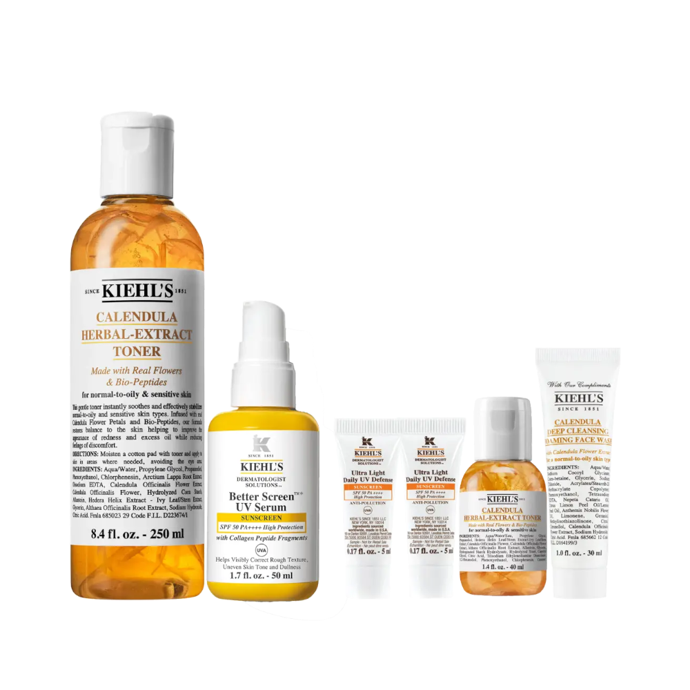 KIEHL'S 金盞花保濕防曬組