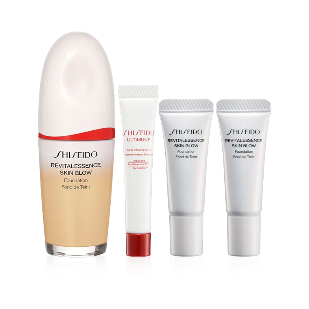 SHISEIDO 國際櫃 熱銷NO.1粉底精華組
