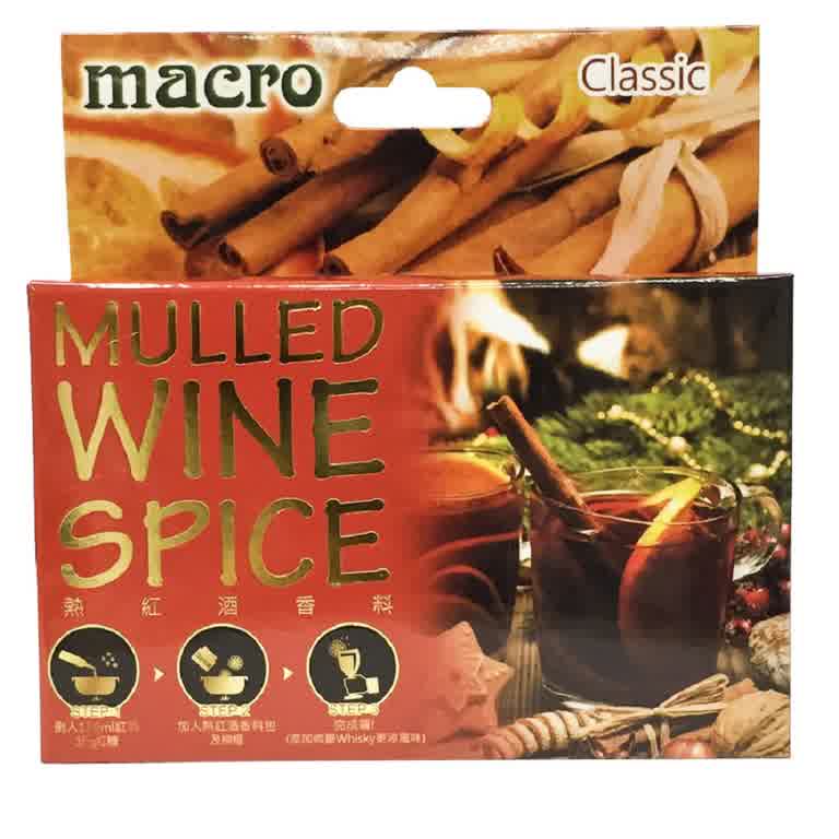 Macro經典風味熟紅酒香料30g