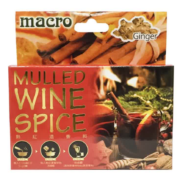 Macro老薑風味熟紅酒香料30g