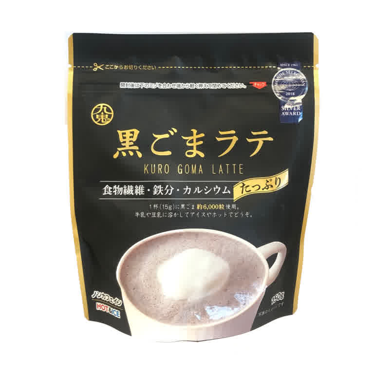 九鬼拿鐵風味芝麻粉150g