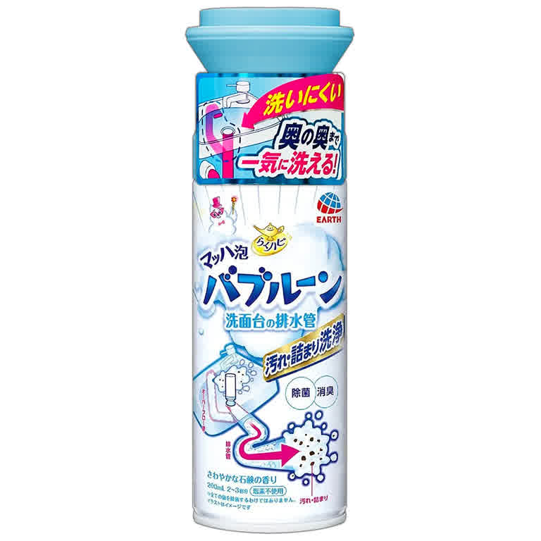 地球製藥排水管泡沫清潔劑200ml