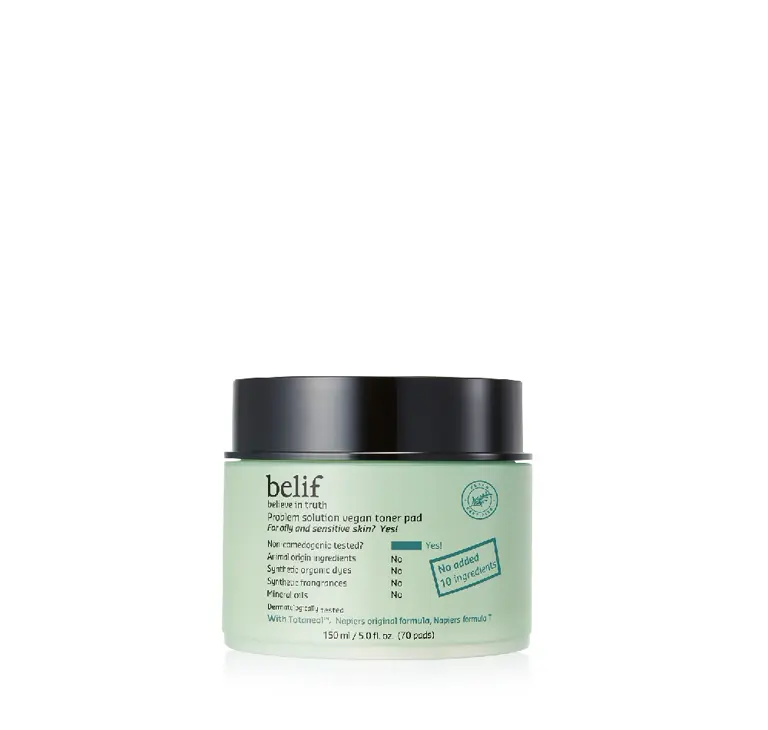 belif 茶樹淨膚爽膚棉70片