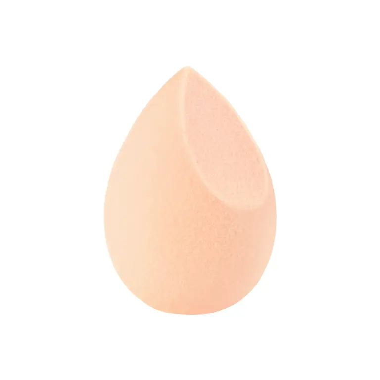 beautySTAGE 蜜桃植絨美妝蛋-柔和桃