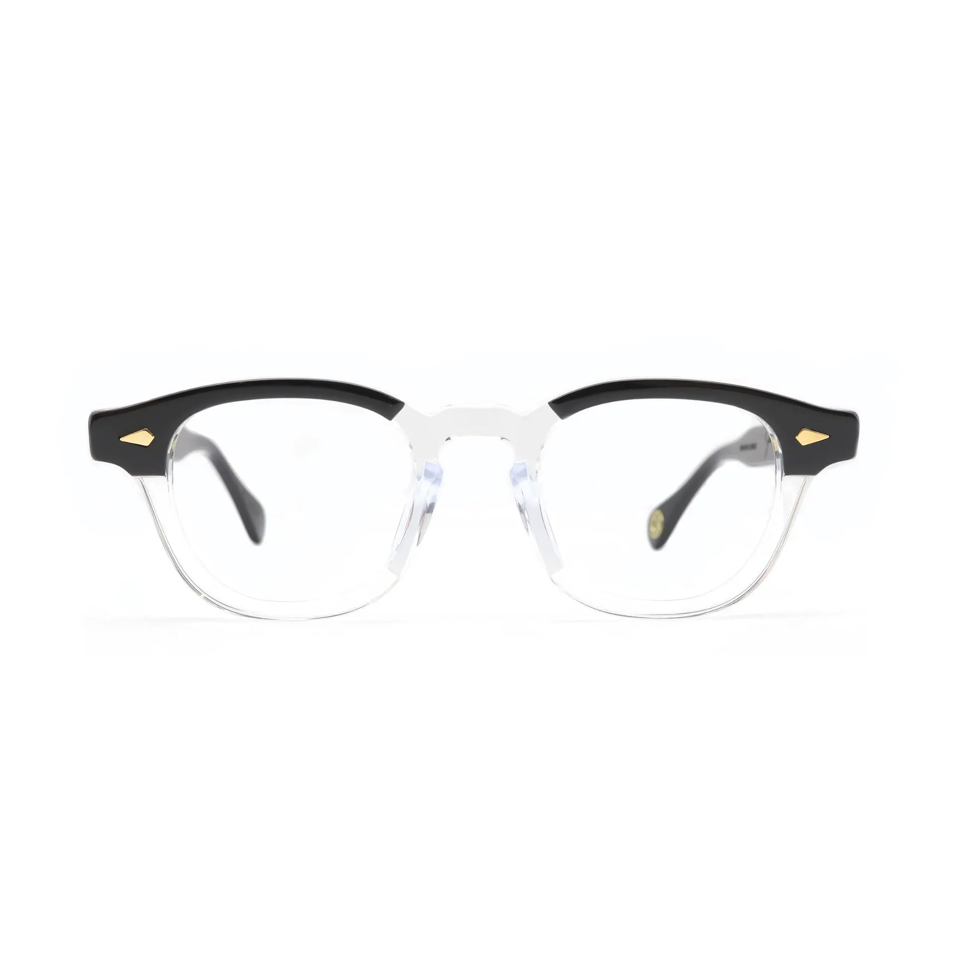 Julius Tart Optical // AR 46 in Black Brow (Gold Edition)｜新光 
