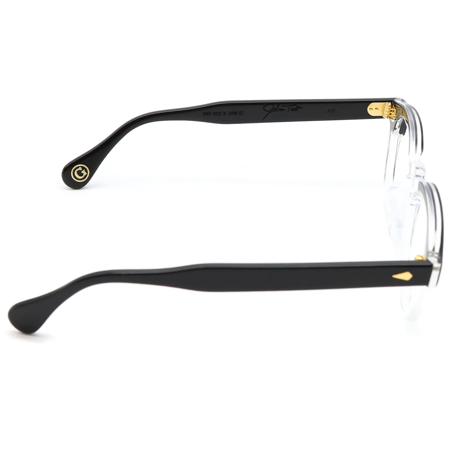 Julius Tart Optical // AR 46 in Black Brow (Gold Edition)｜新光 