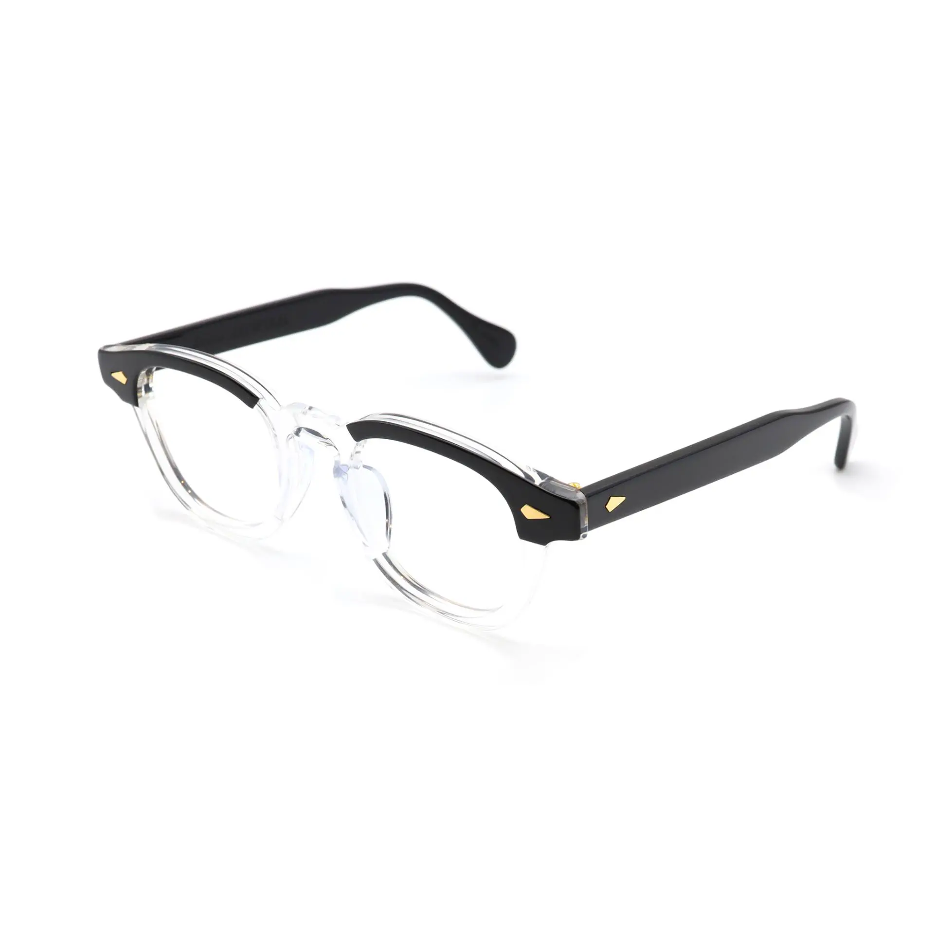 Julius Tart Optical // AR 46 in Black Brow (Gold Edition)｜新光 