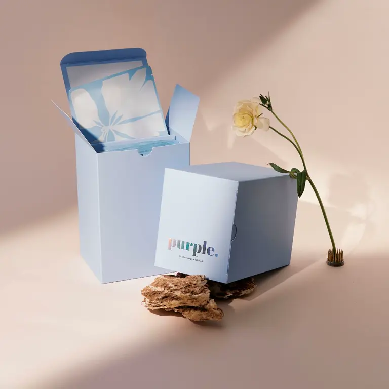 Purple波靚植萃嫩白面膜 - 20片