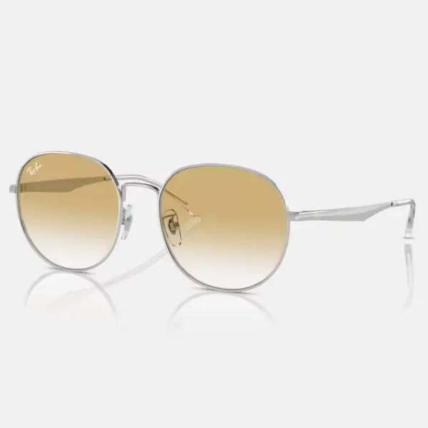 【RAY BAN】圓形金屬漸層黃色太陽眼鏡