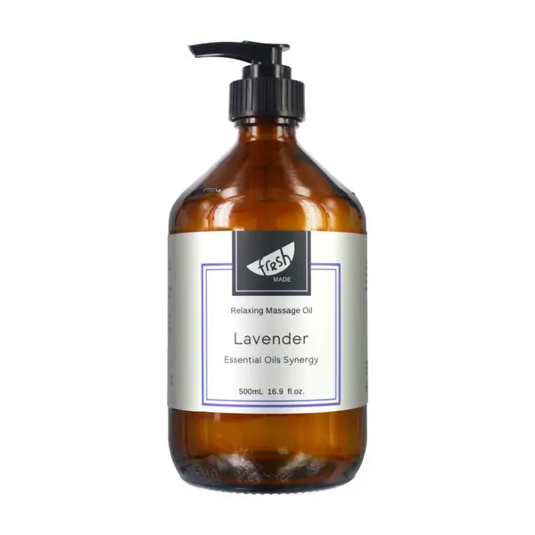 【台中店-荷柏園】薰衣草放鬆按摩油500ml