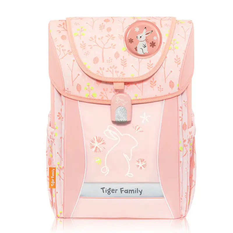 【Tiger Family台中店】學院風超輕量護脊書包Pro 2S-桃色小兔