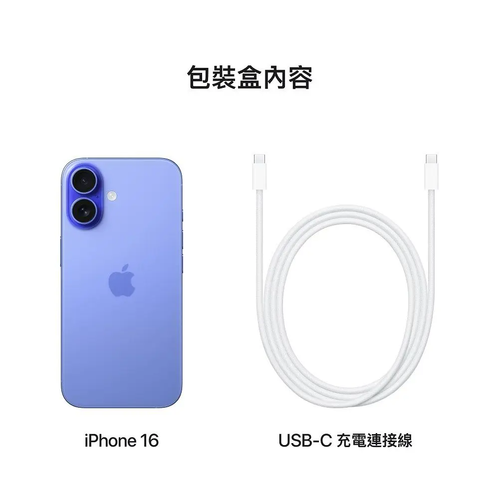 Apple iPhone 16 Plus 512GB 五色選