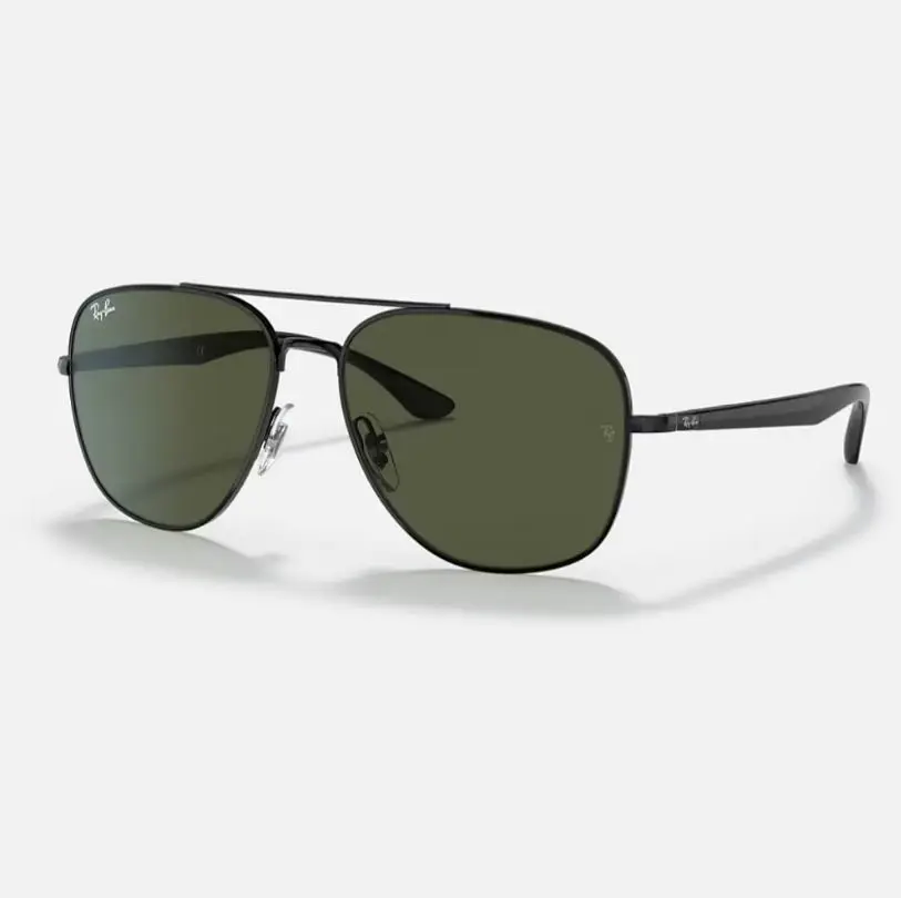 【RAY BAN】RB3683-002/58 方形複合式偏光太陽眼鏡