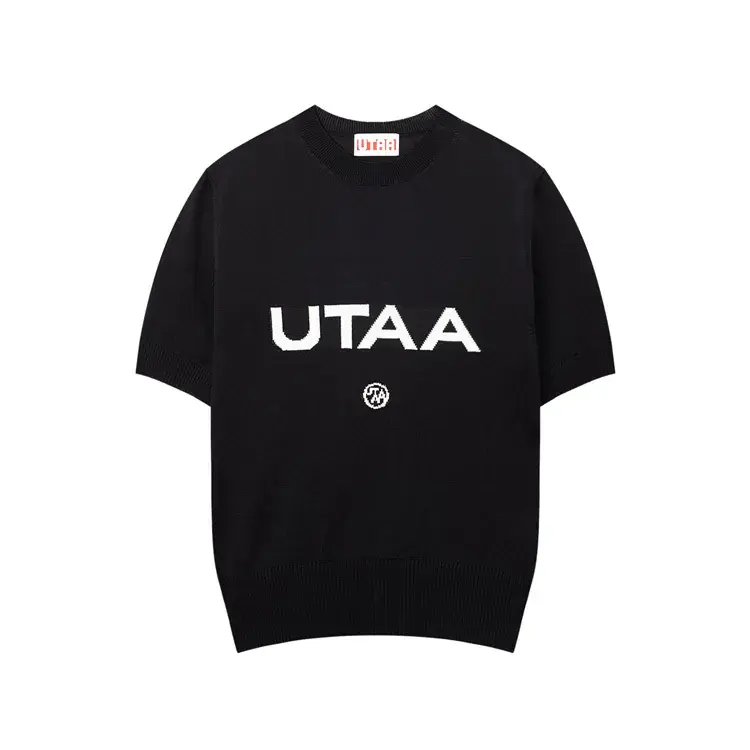 【SUPER GOLF】UTAA-LOGO 圓領短袖線衫-M