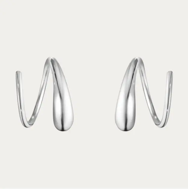 *【GEORG JENSEN】MERCY系列渦紋耳環