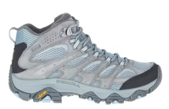 【台中新光】MOAB 3 MID GORE-TEX® 女款中筒防水鞋-淺灰色,US7(24cm)