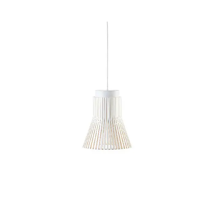 【台中店-新采】Secto Petite 4600木製現代吊燈Ø20-白色