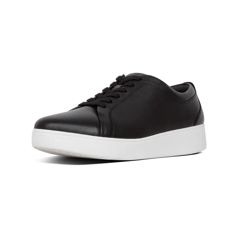 fitflop RALLY SNEAKERS運動風繫帶休閒鞋−黑色-US5