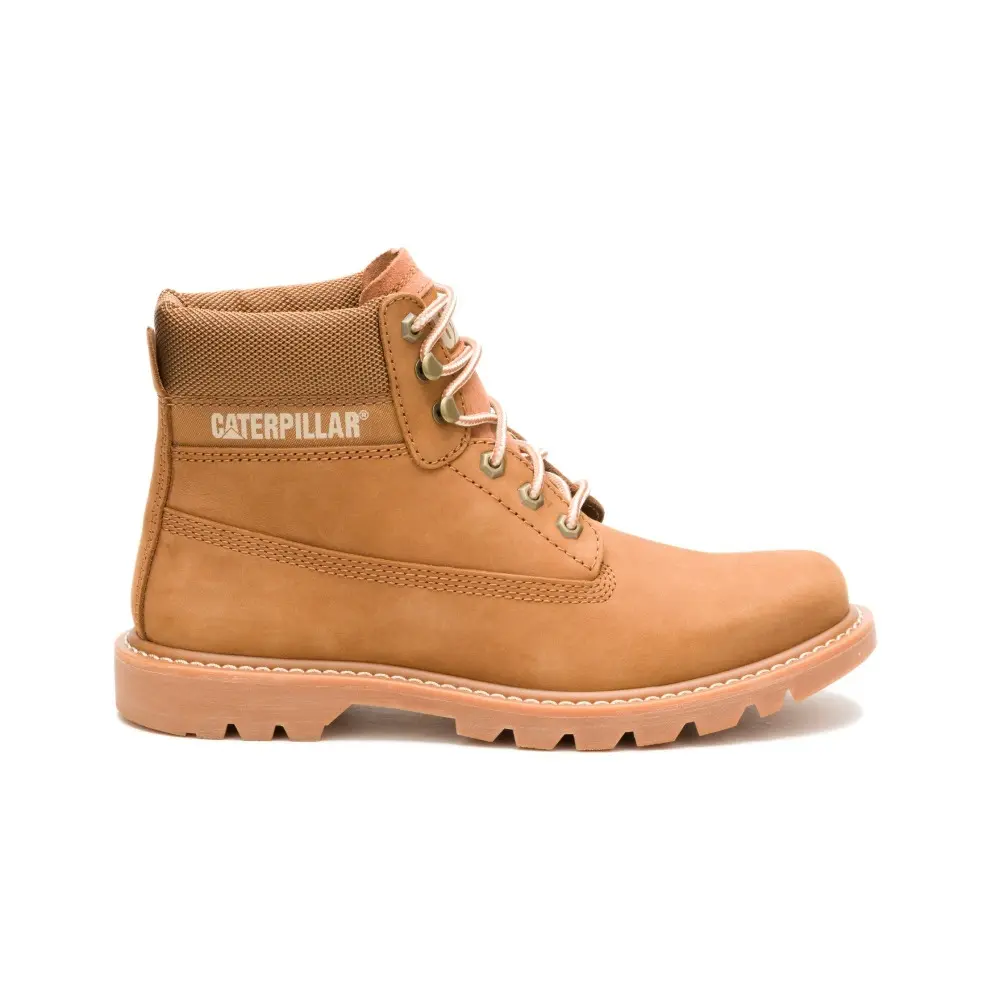 【CAT-台中店】COLORADO 2.0 真皮中筒靴 百搭咖-US 10.5