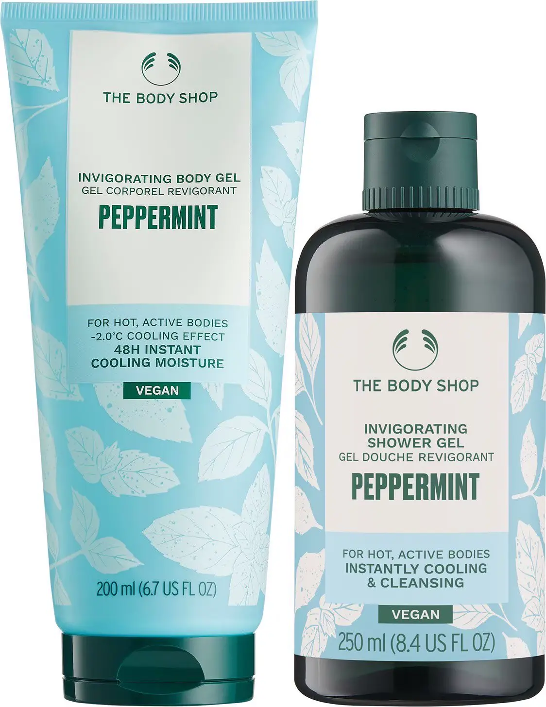 【THE BODY SHOP】薄荷沁涼沐浴保養組