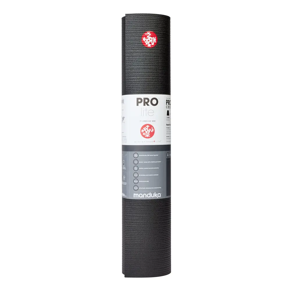 【Manduka】PROlite Mat 瑜珈墊 4.7mm - 多色可選-Black