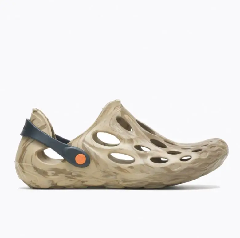 【MERRELL】HYDRO MOC 風格潮流 水陸兩棲洞洞鞋 男款-袋鼠棕,US 8