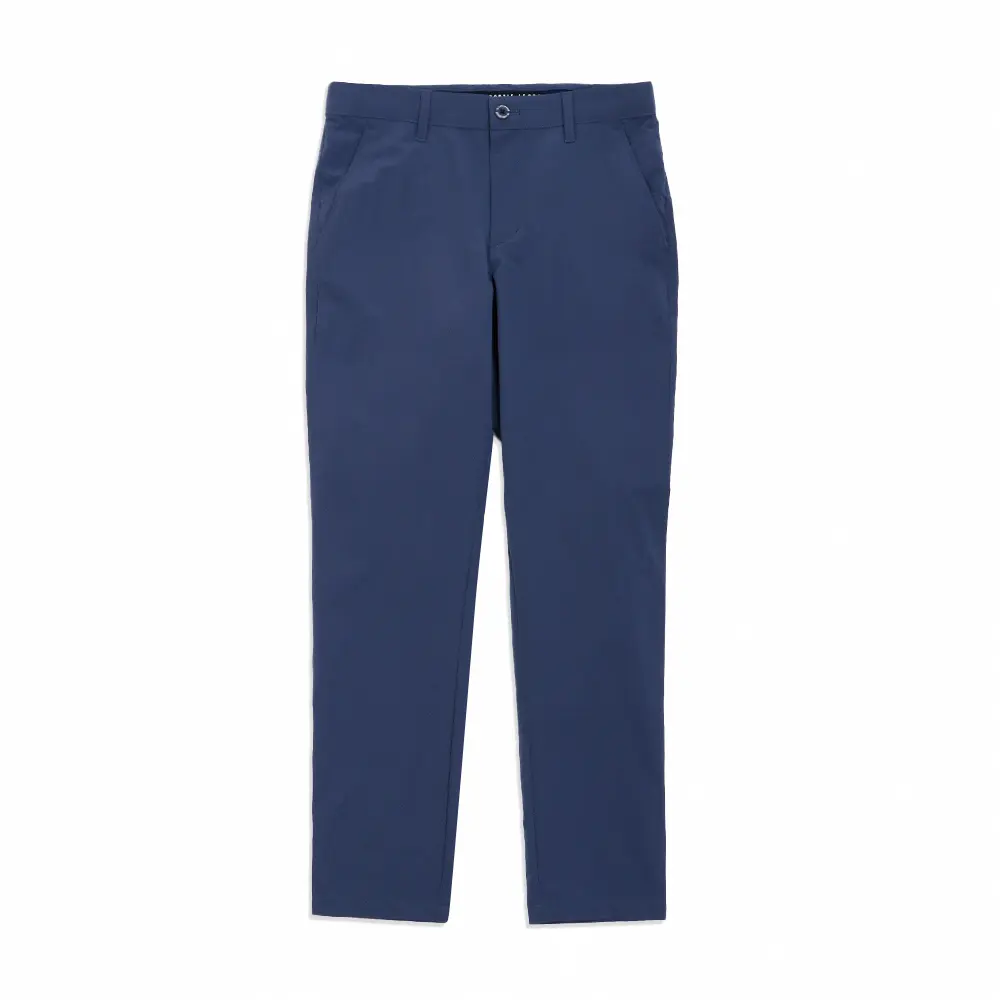 【LE COQ SPORTIF GOLF】男款深藍色吸濕透氣涼感高防曬長褲-82