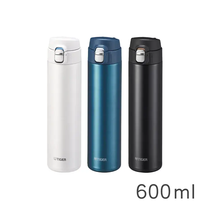 【中港虎牌】(夢重力)彈蓋型保溫杯-600mL(MMJ-S060)*2支組合-珠光白*2