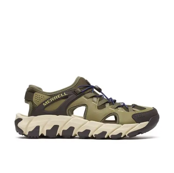 【MERRELL】MAIPO EXPLORER SIEVE 水陸休閒鞋 男款 綠-深綠,US 10
