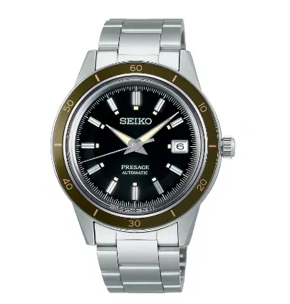 *【ERICA】SEIKO Style60's PRESAGE 墨綠色面盤