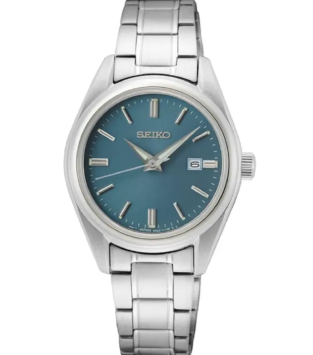 *【ERICA】SEIKO CS系列風尚大三針時尚女錶 (藍)