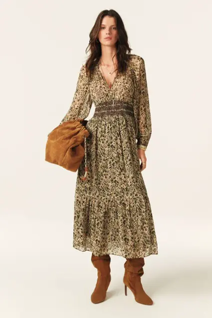 CORALY 印花洋裝 (Size 1)