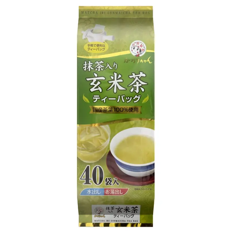宇治森德抹茶玄米茶(40P)200g