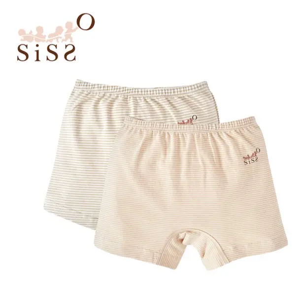 【SISSO有機棉】彩棉居家小短褲(條紋)-XL