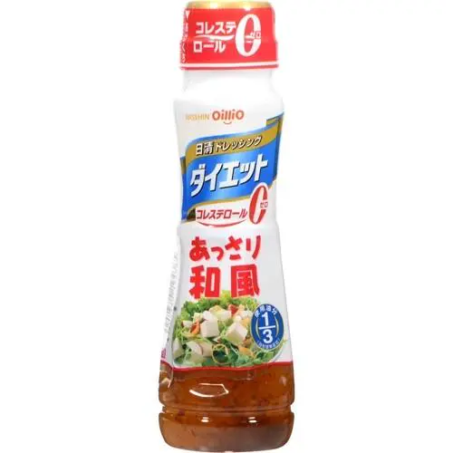 日清淡味液狀沙拉醬185ml