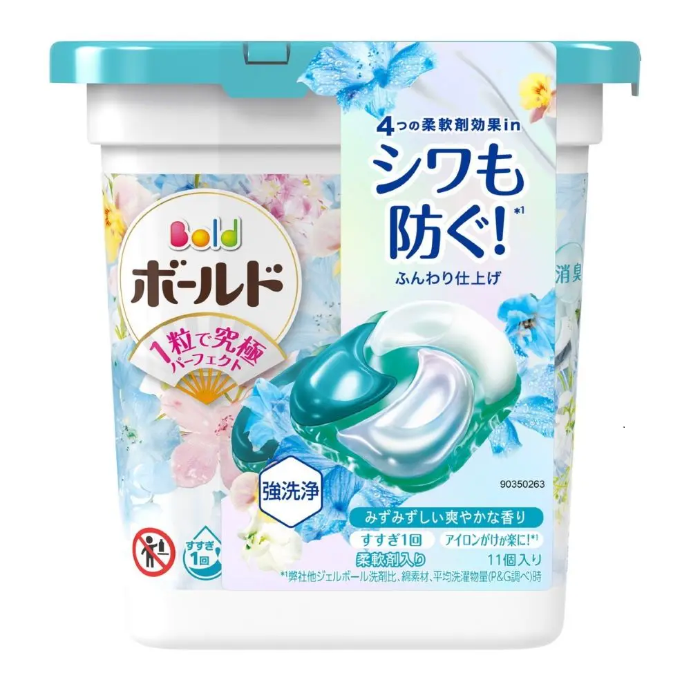 P{G Bold清爽花朵皂香洗衣球227g