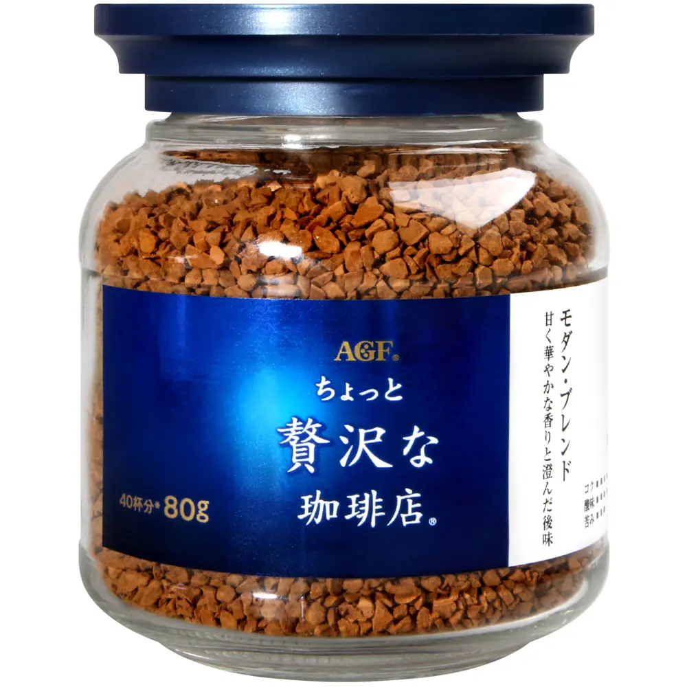 AGF華麗柔順即溶咖啡80g