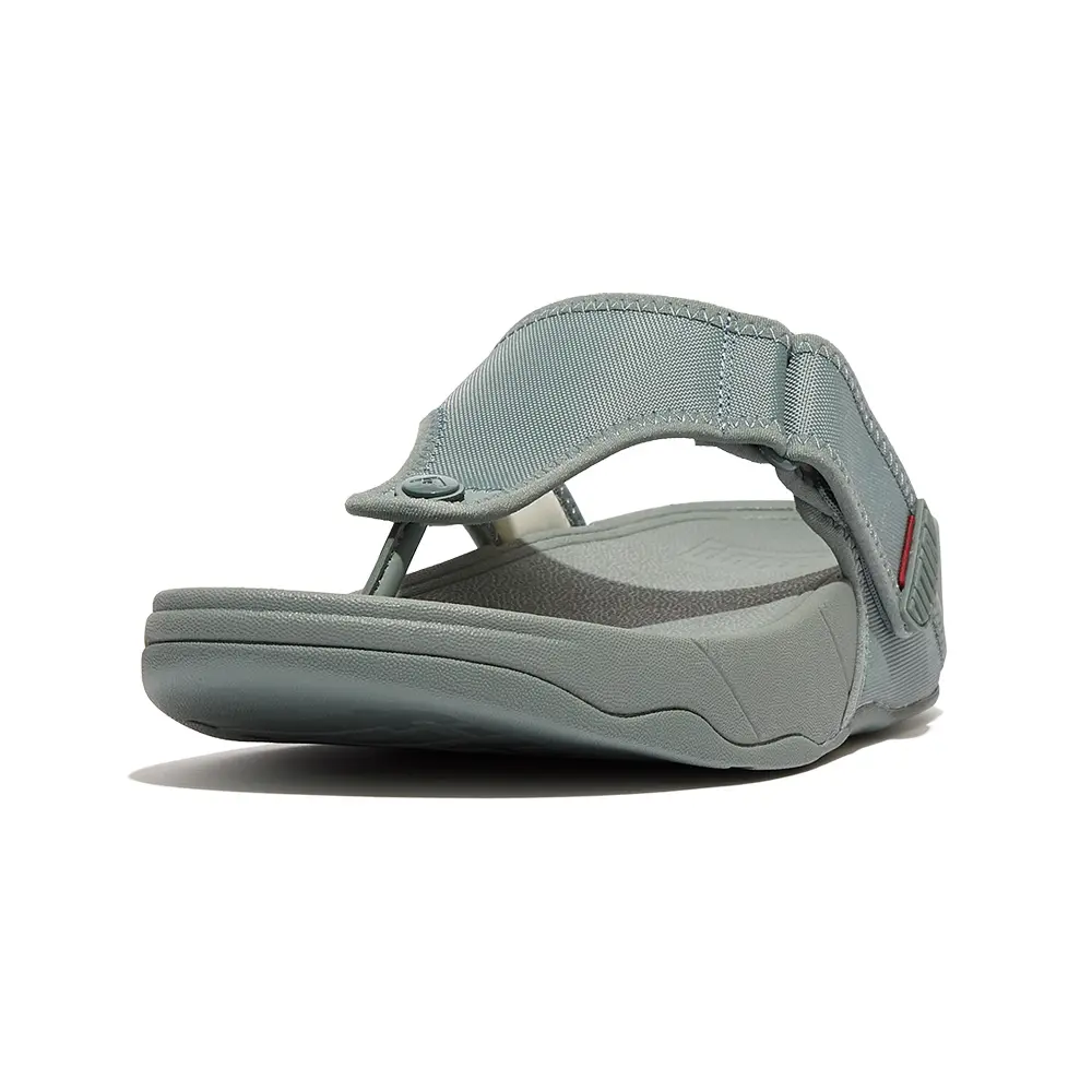 [fitflop]防水可調式夾腳涼鞋(男)-灰石色-US 10