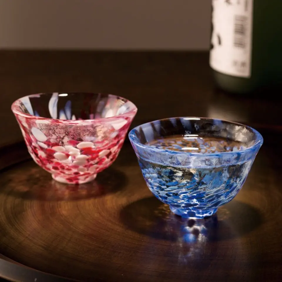 ADERIA 石塚硝子】日本津輕手作清酒杯組(4入禮盒組)/1組｜新光三越skm
