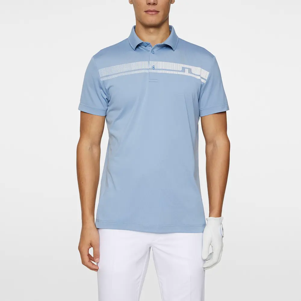 【J.LINDEBERG】JL機能 2.0 Polo-迷霧藍-M