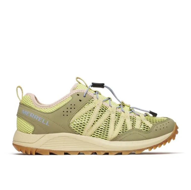 【MERRELL】WILDWOOD AEROSPORT 水陸休閒鞋 女款-奶綠,US 6