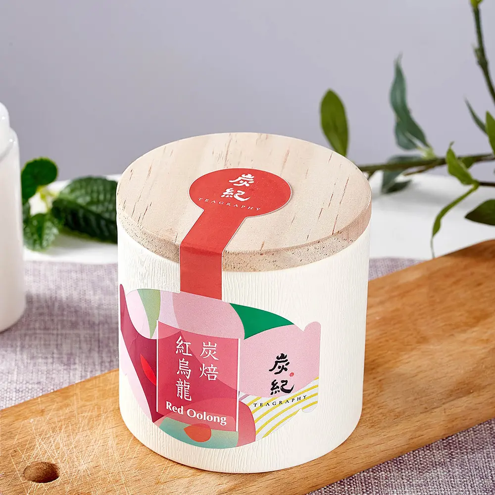 【炭紀 TEAGRAPHY 】炭焙紅烏龍茶50克/台灣原產烏龍伴手禮(附手提袋)