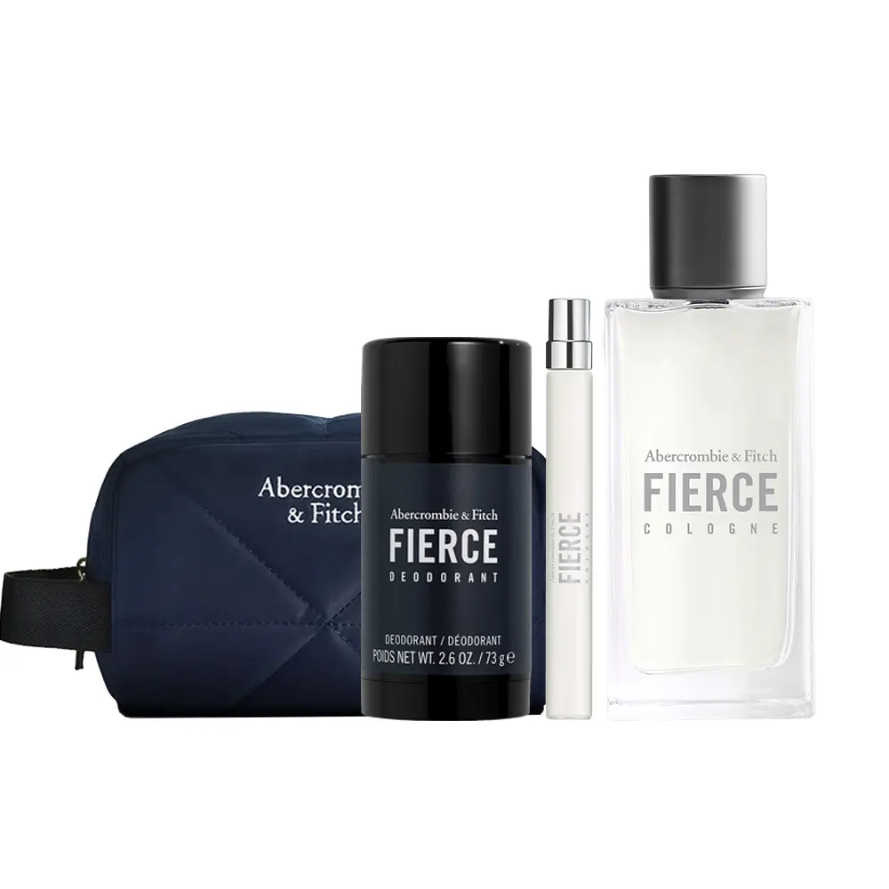 【A&F】天生無畏男性古龍水100ml(贈隨身瓶10ml+體香膏+盥洗包)